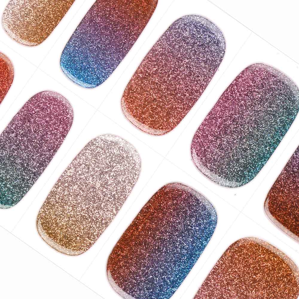 Twilight Shimmer Semi Cured Gel Nail Strips | Twilight - 2423