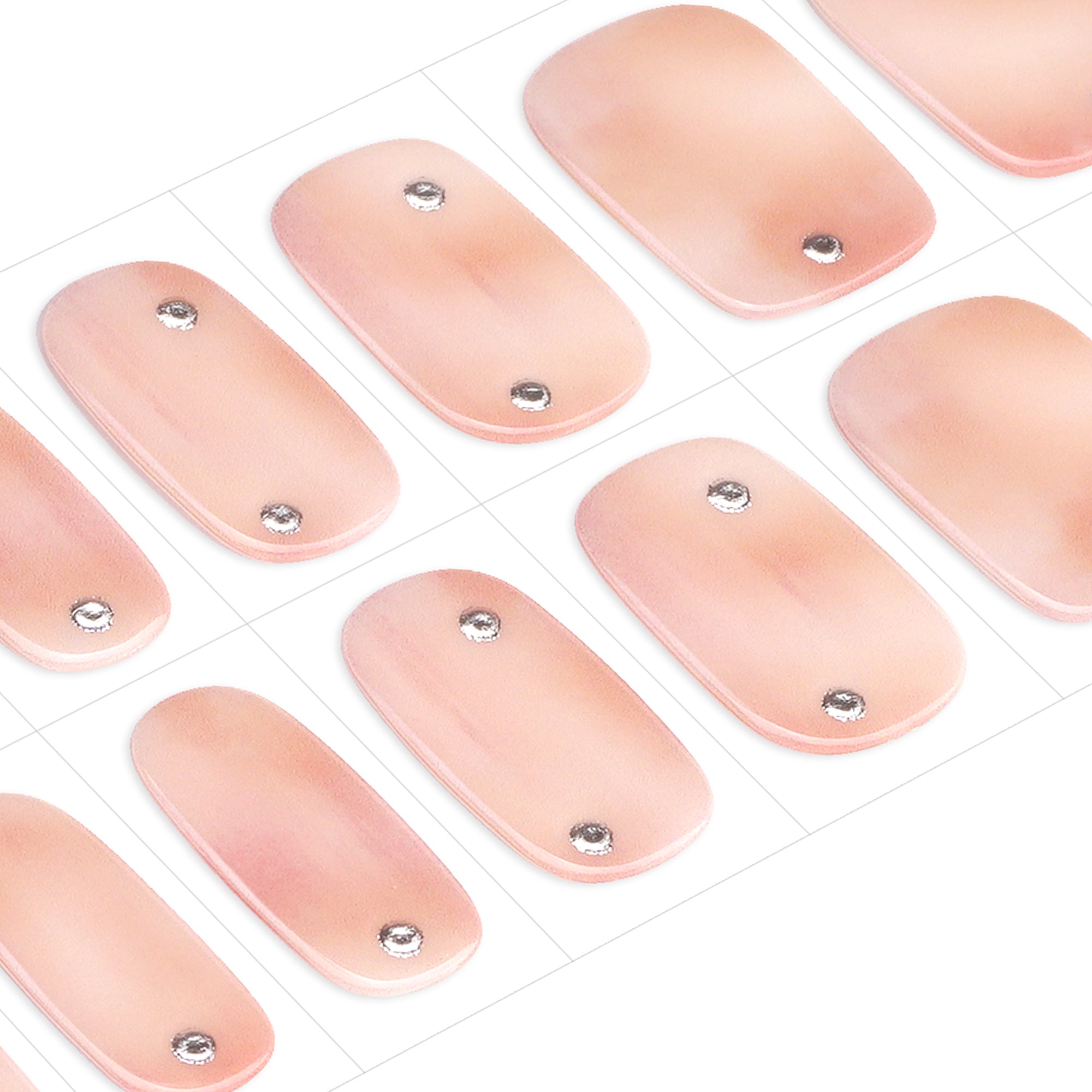 Minimalist Chic Semi Cured Gel Nail Strips | Lady Luck - 2442