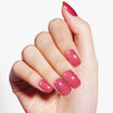 Radiant Ruby Semi-Cured Gel Nail Strips | Crimson Glare - 2601