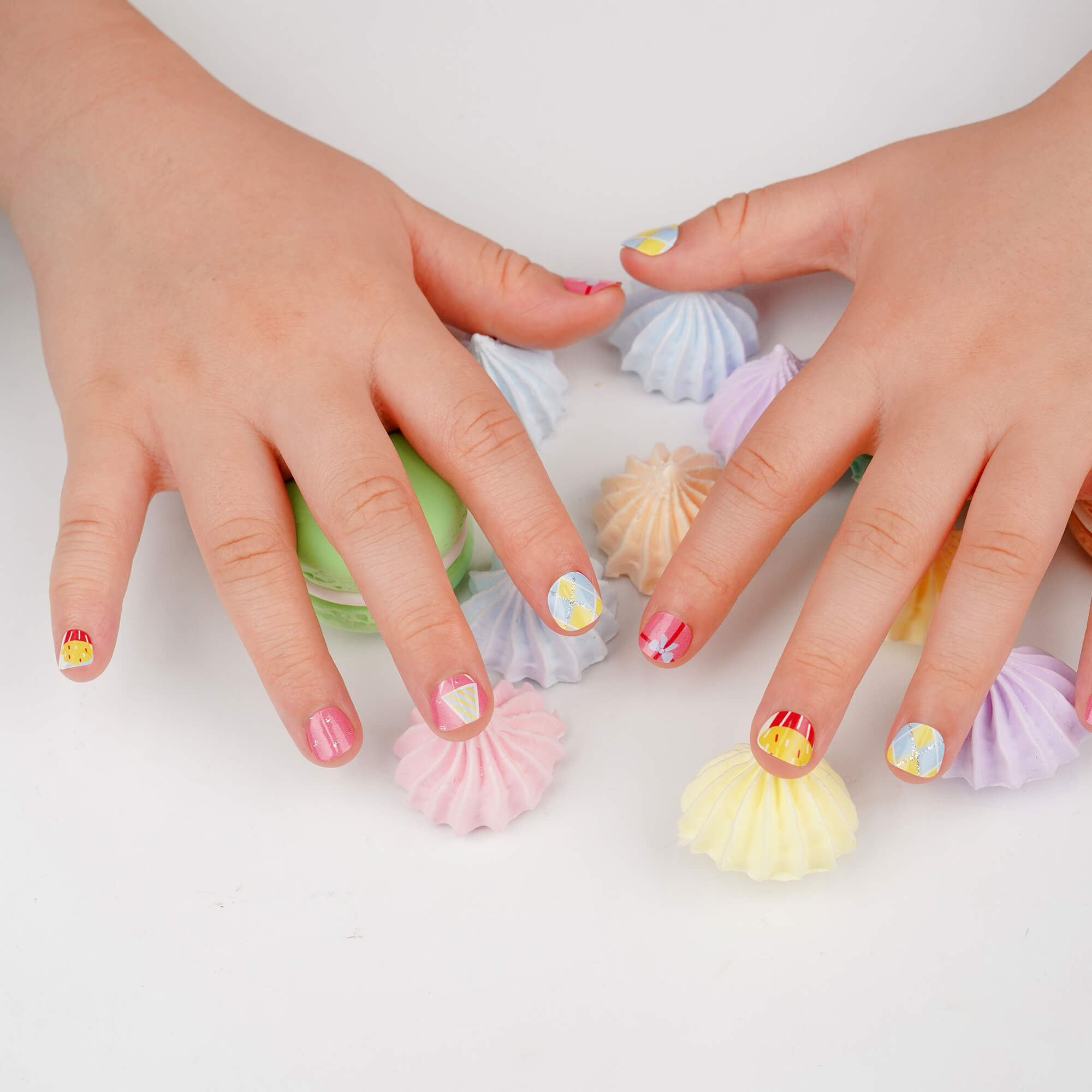 Colorful Celebration Kids Nail Wraps | Sweet Party - 2782