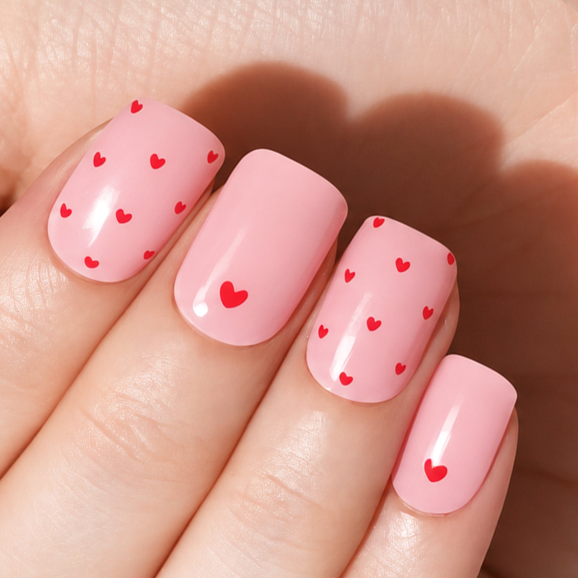 Blush Hearts-3020 | No UV Lamp Needed