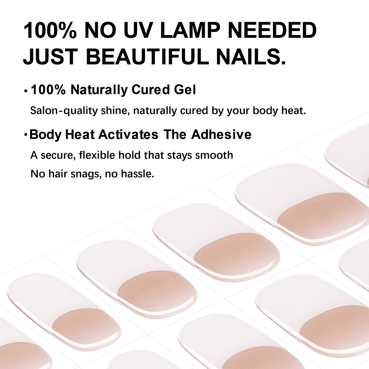 Vanilla French-3024 | No UV Lamp Needed