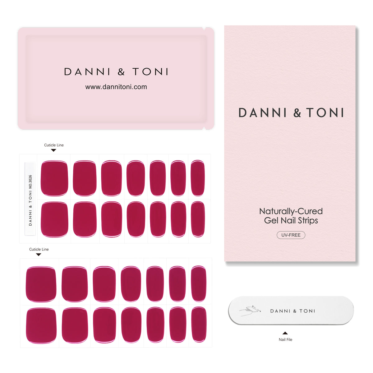 Raspberry Velvet-3026 | No UV Lamp Needed