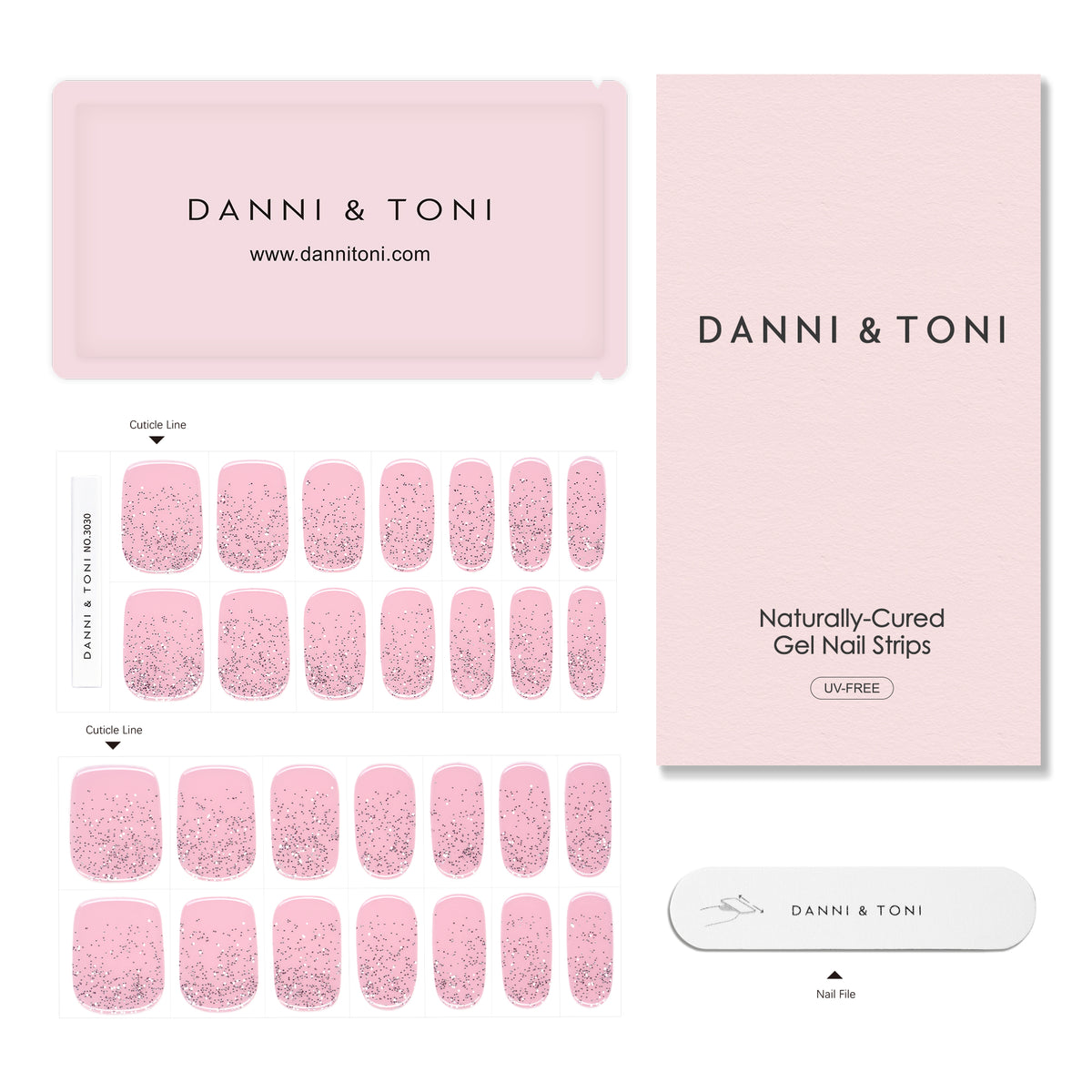 Blush Glimmer-3030 | No UV Lamp Needed