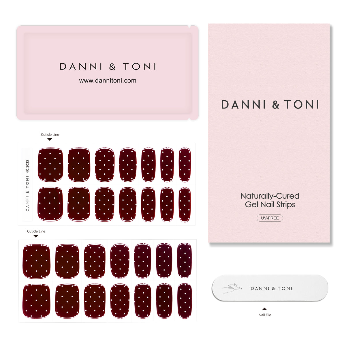 Vintage Dots-3035 | No UV Lamp Needed