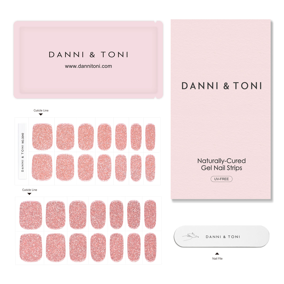 Diamond Peach-3040 | No UV Lamp Needed
