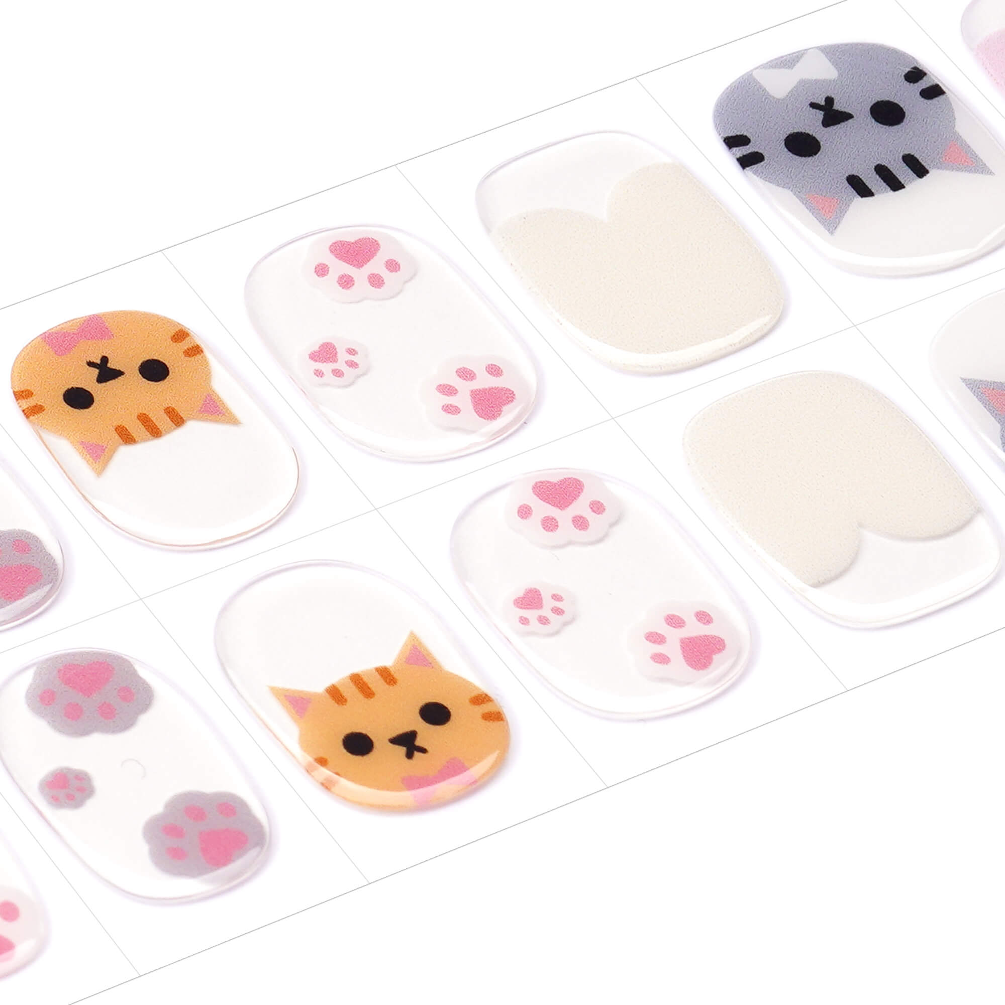 Cute Animal Friends Kids Nail Wraps | Paw Pals - 2783