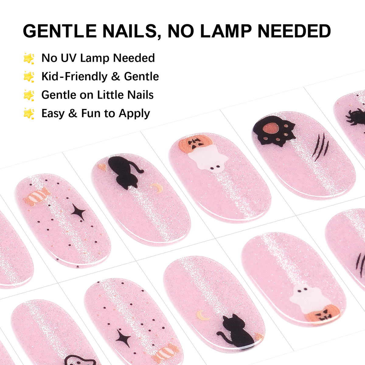 Pumpkin Paws-2978| No UV Lamp Needed