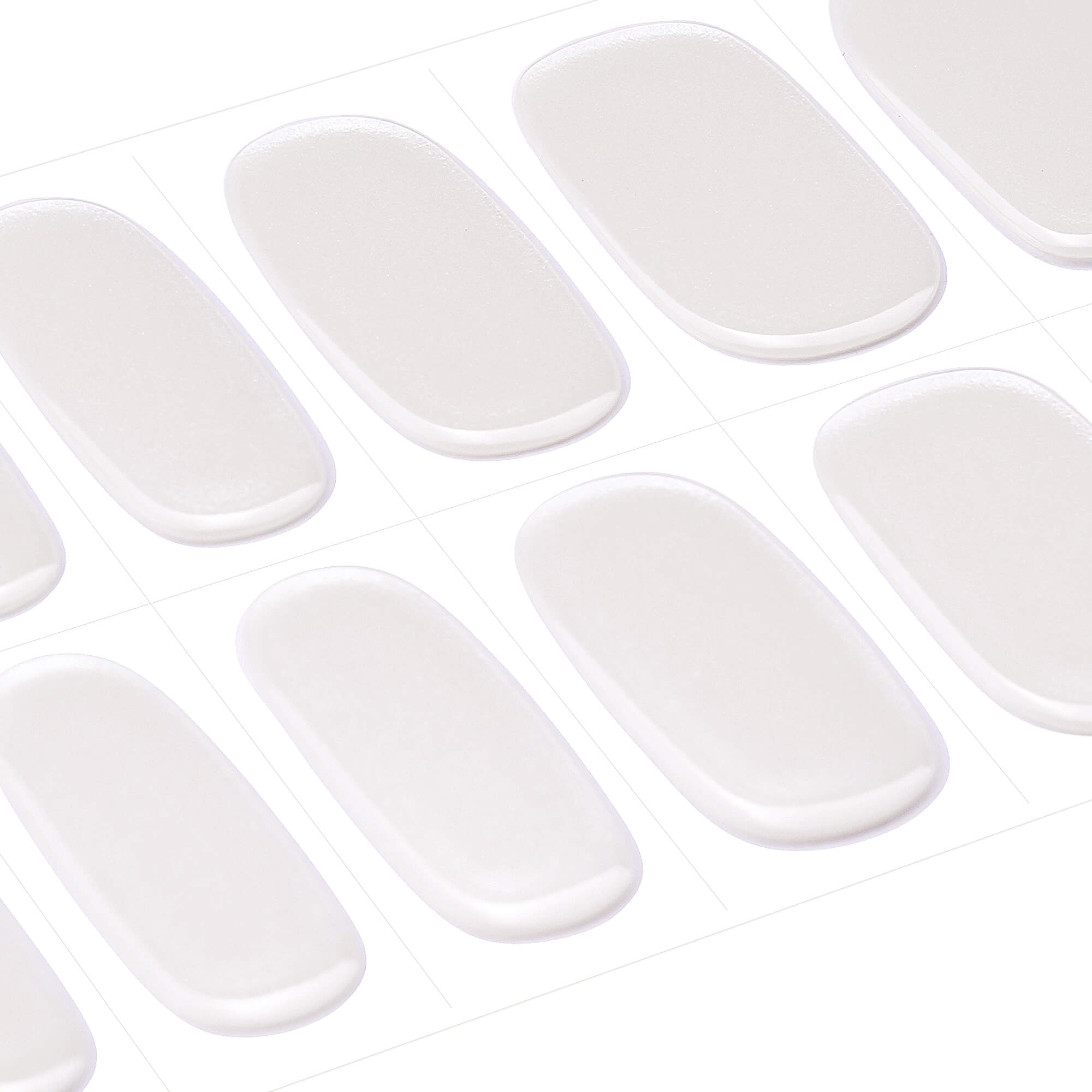 Soft Luminous Pearl Semi-Cured Gel Nail Strips | Pearl Velocity - 2717