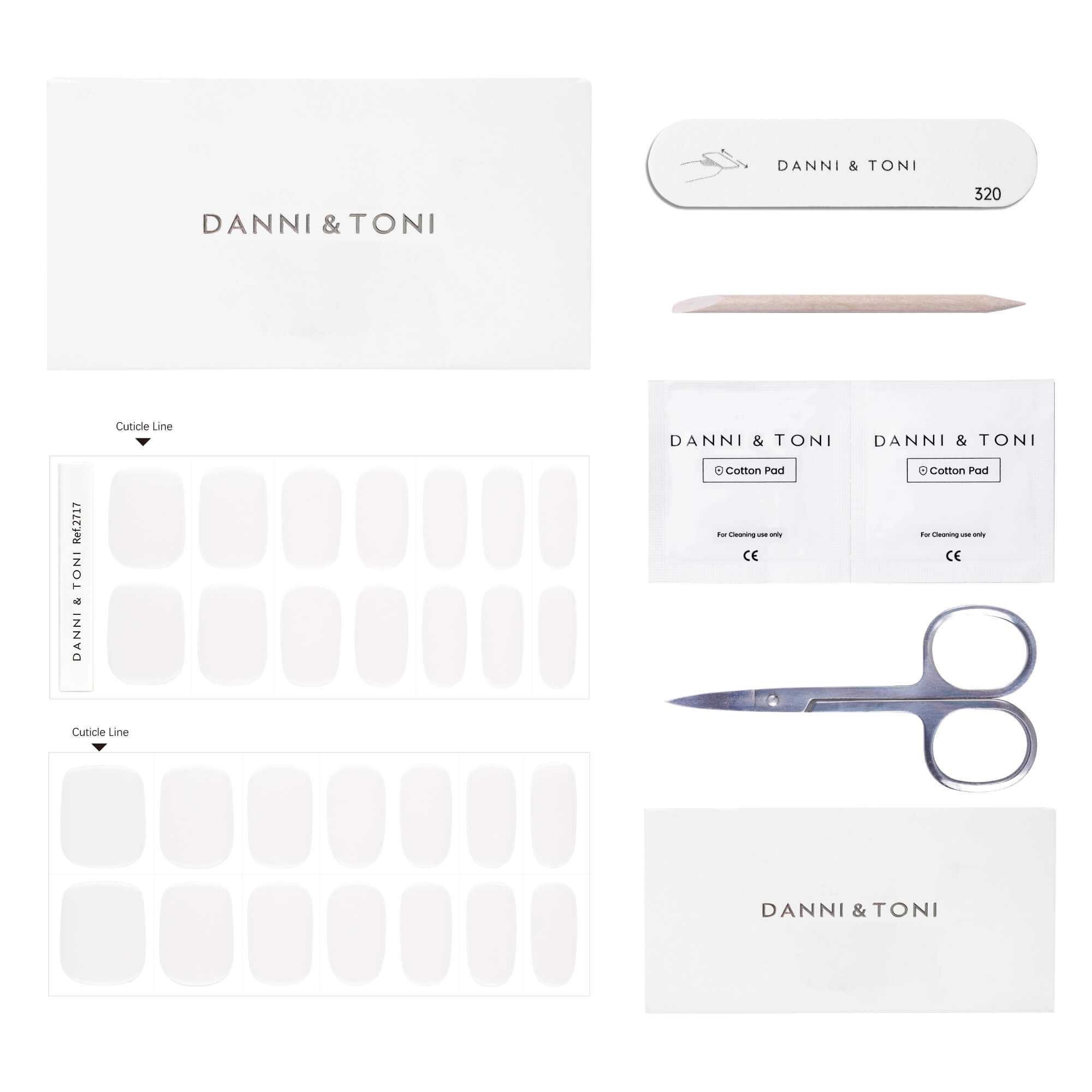 Soft Luminous Pearl Semi-Cured Gel Nail Strips | Pearl Velocity - 2717