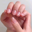Transparent, Clear Semi Cured Gel Nail Strips | Crystal Clear - 9329