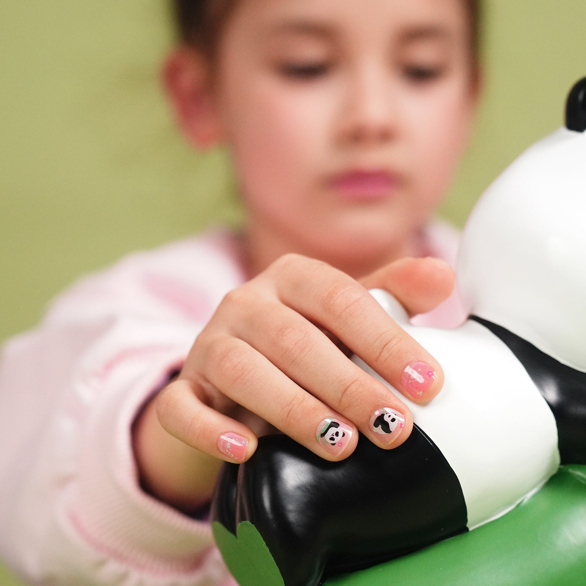 Cute & Playful Gel Nail Strips for Kids | Panda Pop-2886