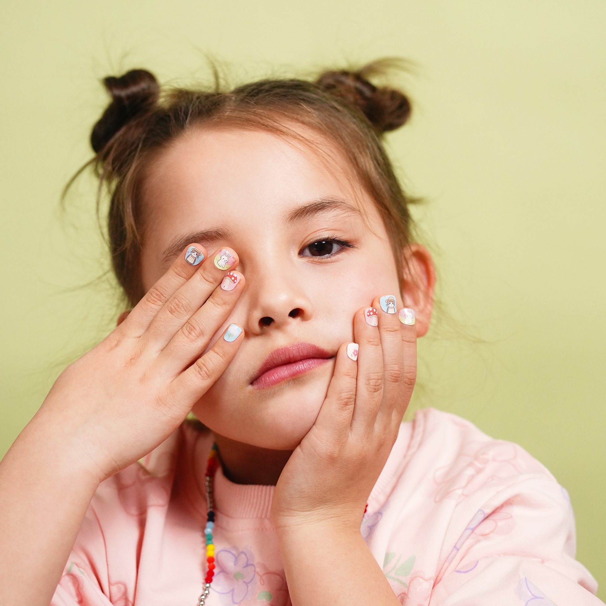 Playful Gel Nail Strips for Kids | Purr & Hop-2883