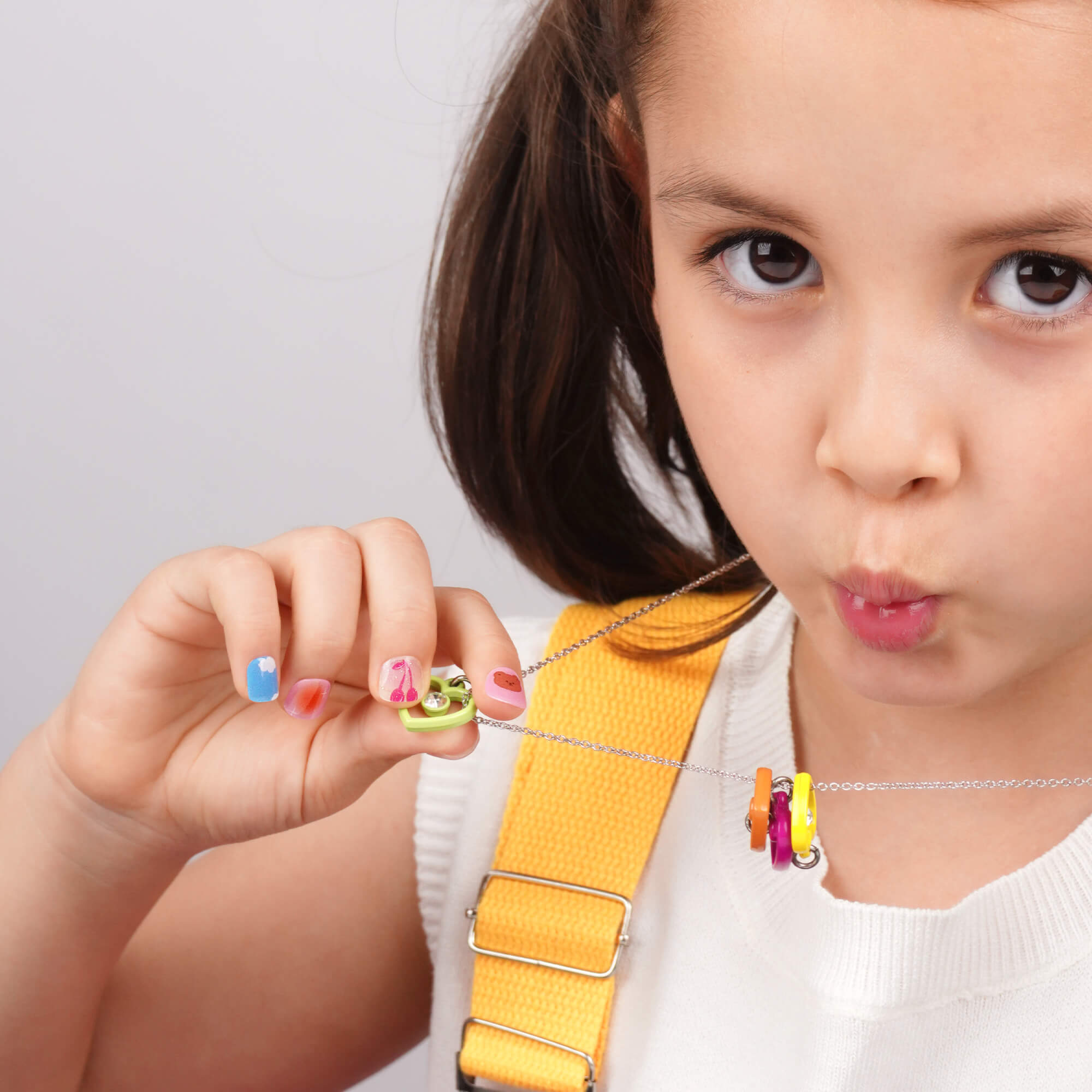 Cheerful Floral Fun Kids Nail Wraps | Sunny Buds - 2785