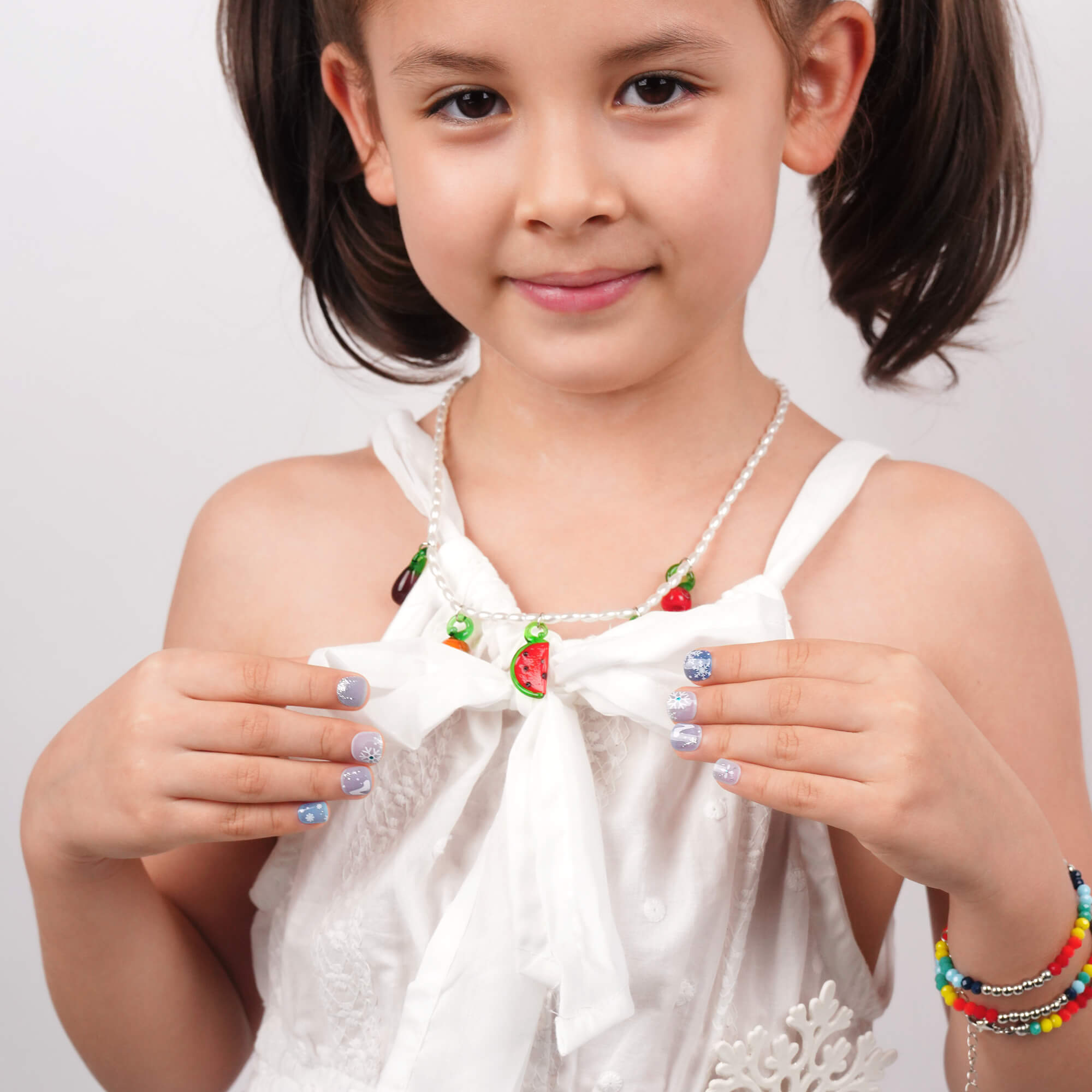 Frosty Blue Kids Nail Wraps | Ice Whisper - 2790