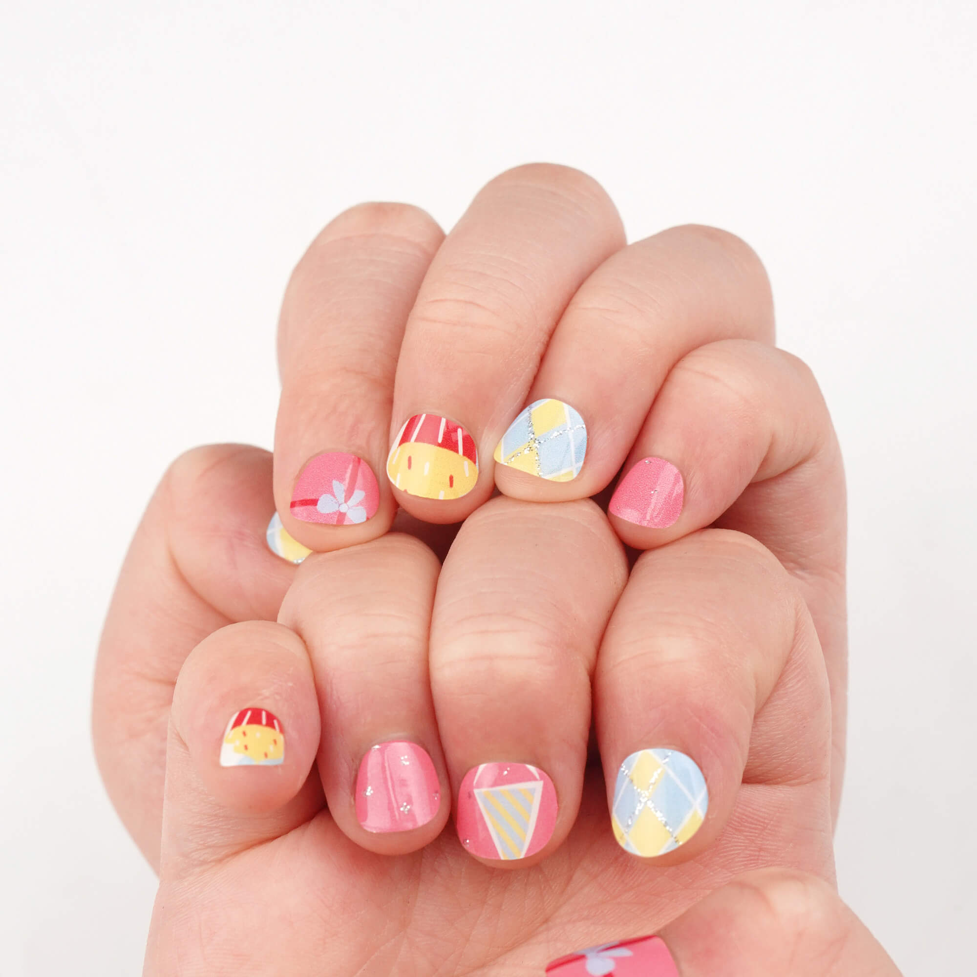 Colorful Celebration Kids Nail Wraps | Sweet Party - 2782