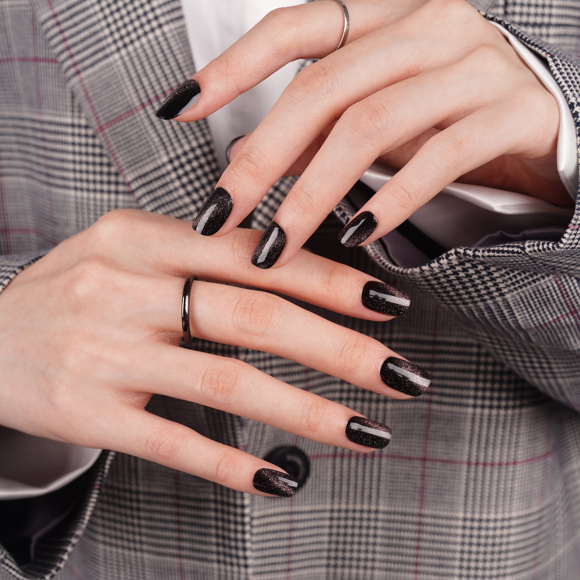 Cosmic Gradient Gel Nail Strips | Nebula Shift-2801