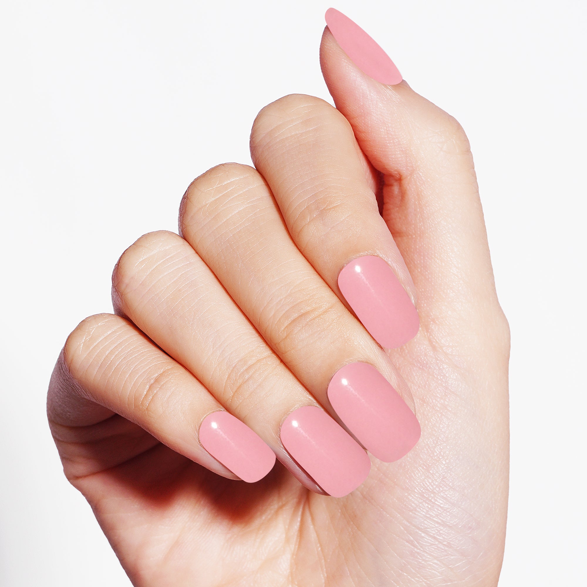 Pink Gel Nail Design with an Airy, Luminous Finish | Dreamy Blush-2889