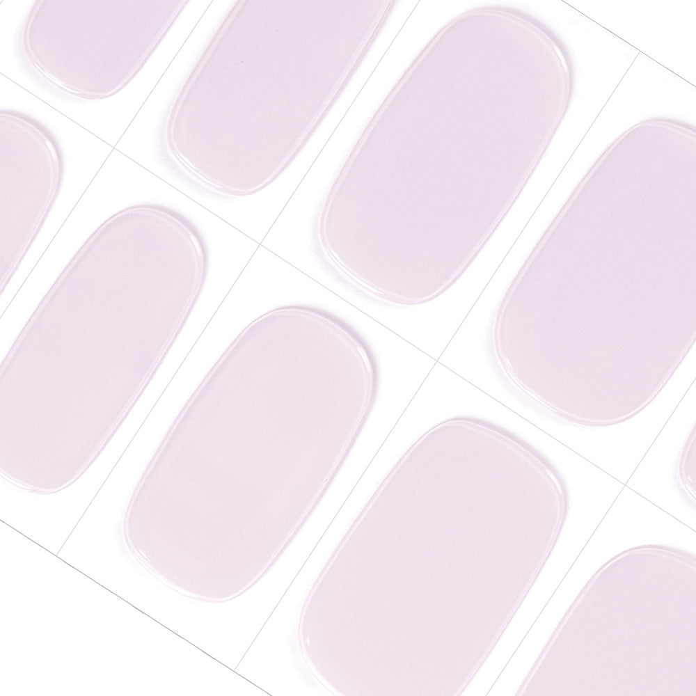 Lavender Bliss Long-Lasting Semi Cured Gel Nail Strips | Violet - 3542