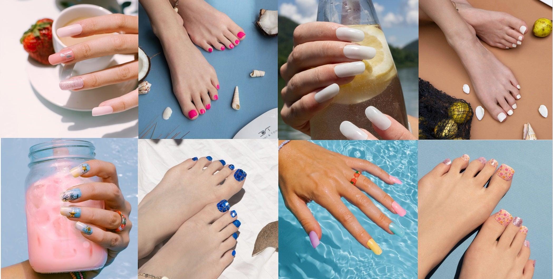 Best Matching Mani and Pedi Nails for Beach Season - dannitoni.com