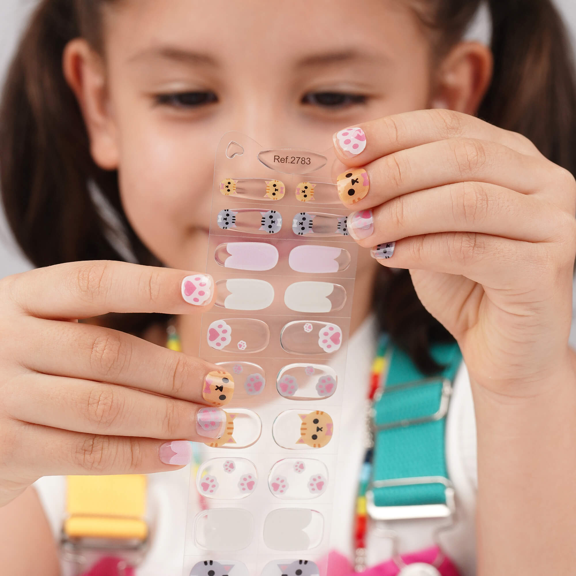Cute Animal Friends Kids Nail Wraps | Paw Pals - 2783