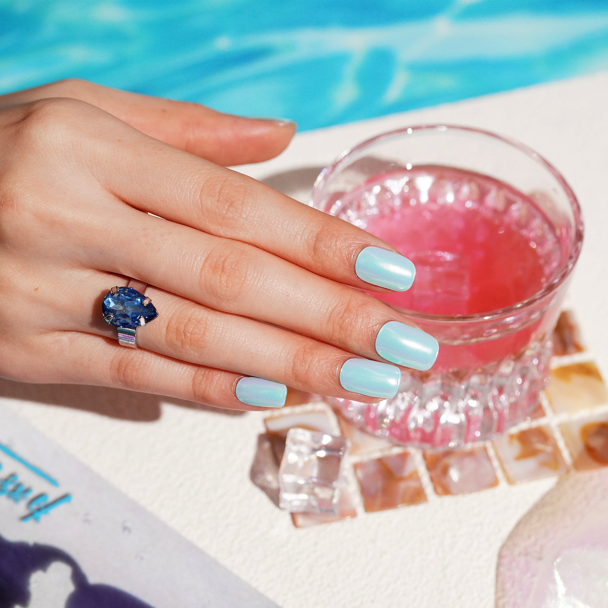 A Cool-Toned, Moonlit Gel Nail Design with Effortless Elegance | Lunar Tide-2863