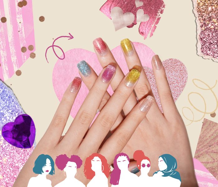Vegan Nail Polish Stickers BZ Lady | Hollywood – BZ Lady (EN)