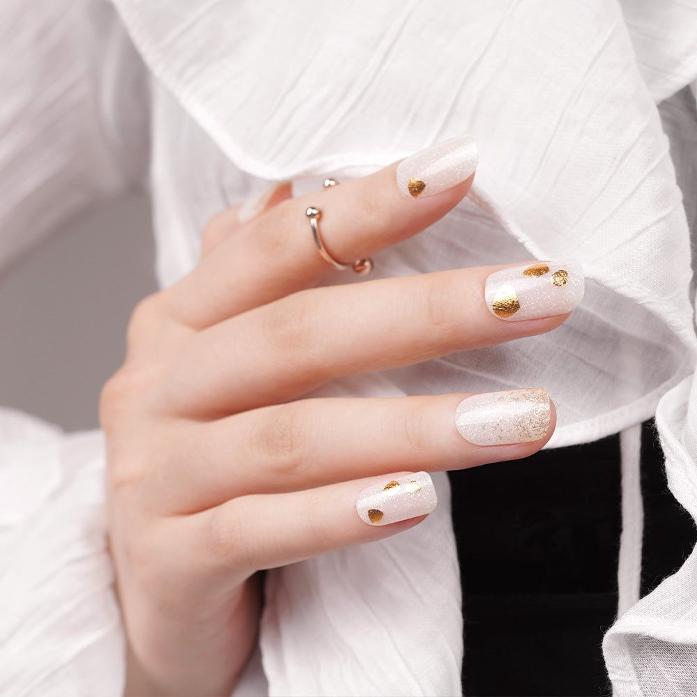 Alondra-press on Nails-christmas White Nails-white Nails-one Color Nails-glitter  Nails-luxury Press Ons - Etsy