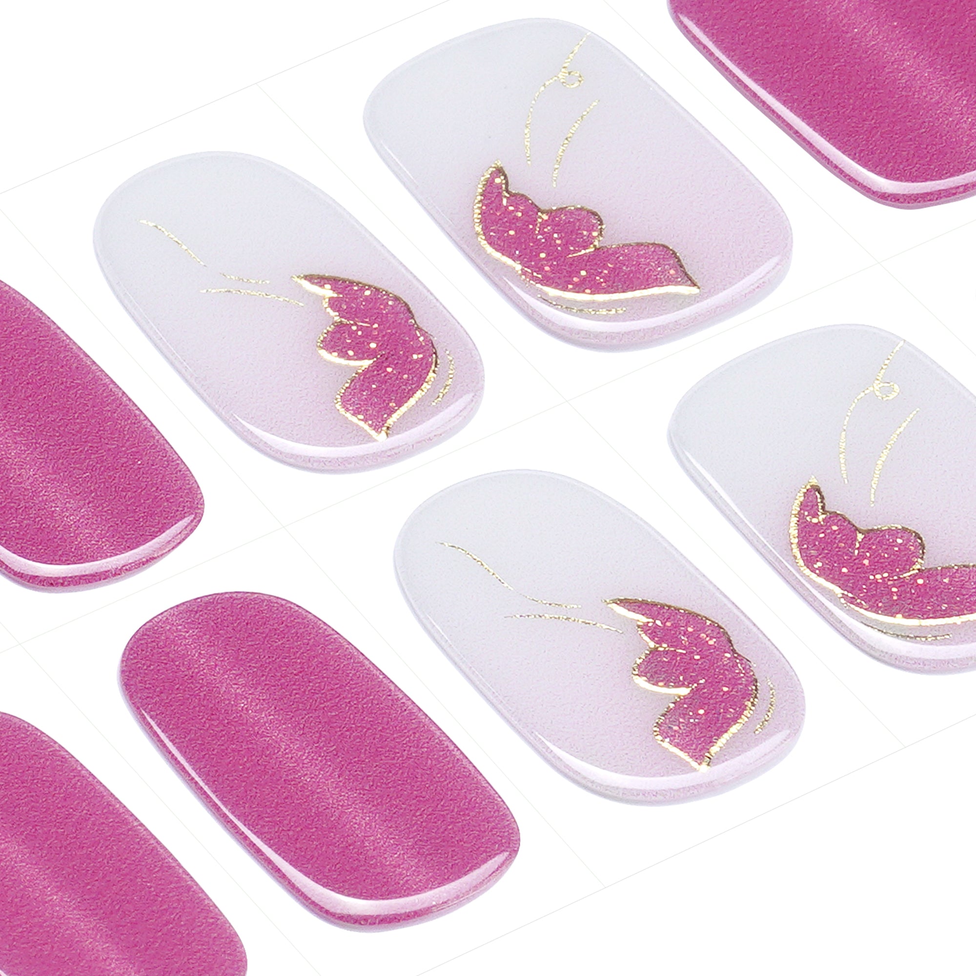Soft Blush Pink Gel Nail Strips with a Gentle, Feminine Glow | Pink Whispers-2870