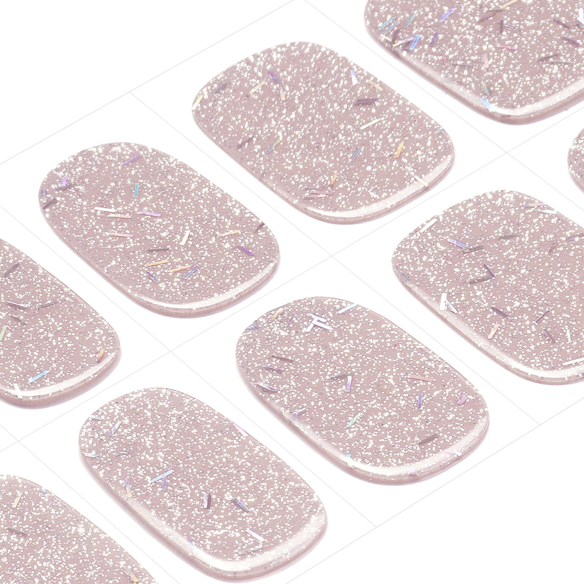 Cool-Toned Gel Nail Design with Icy, Luminous Elegance | Frosty Flare-2890