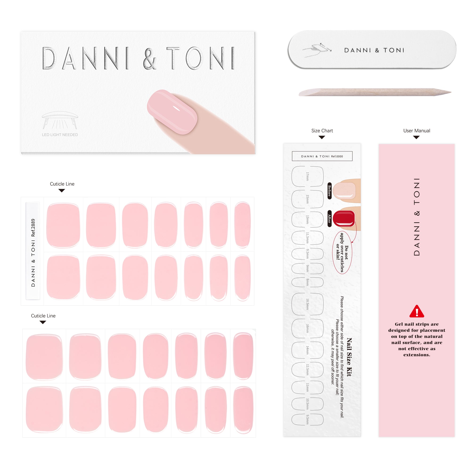 Pink Gel Nail Design with an Airy, Luminous Finish | Dreamy Blush-2889