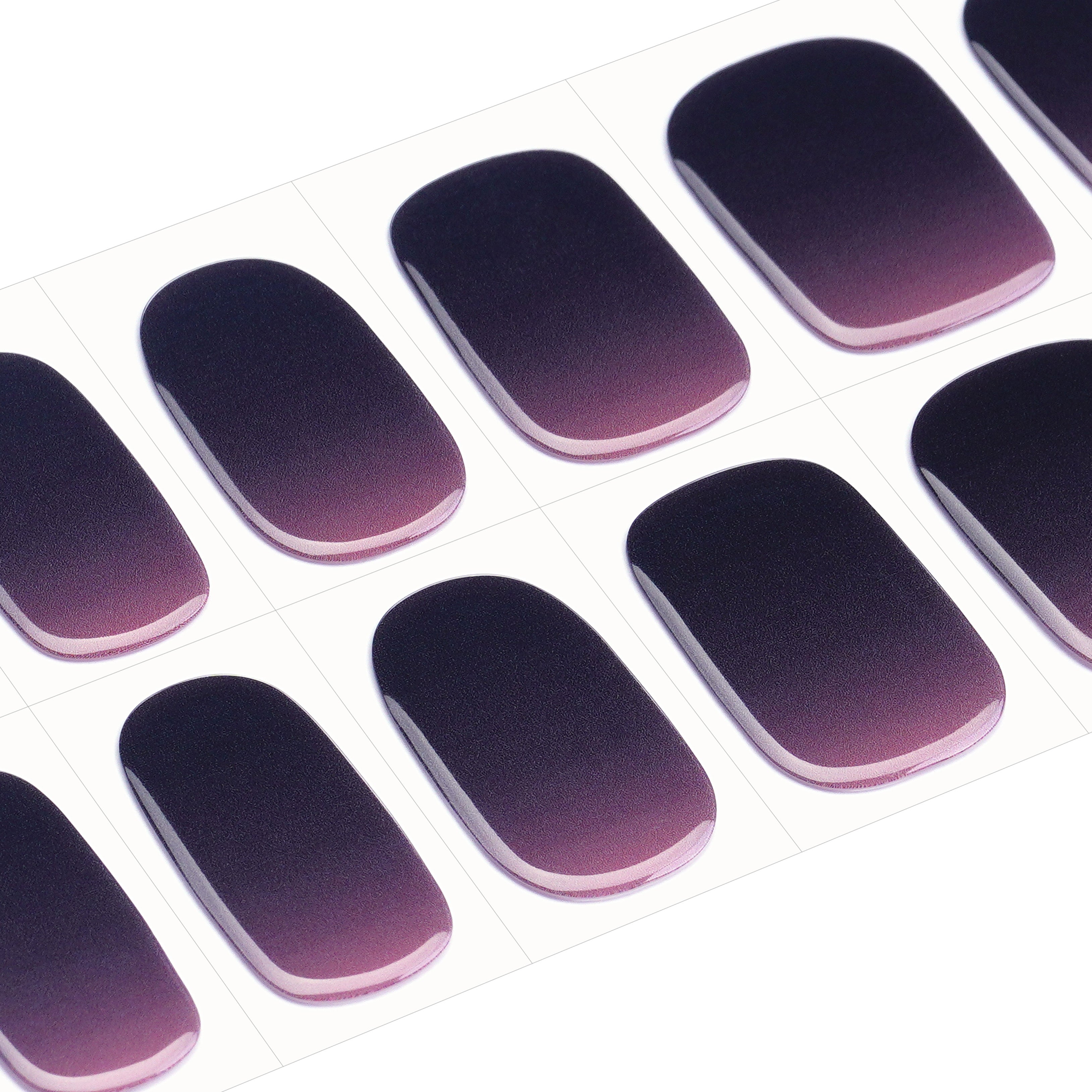 Muted Rose Pink Gel Nail Strips for an Elegant, Everyday Glow | Pink Shadow-2832