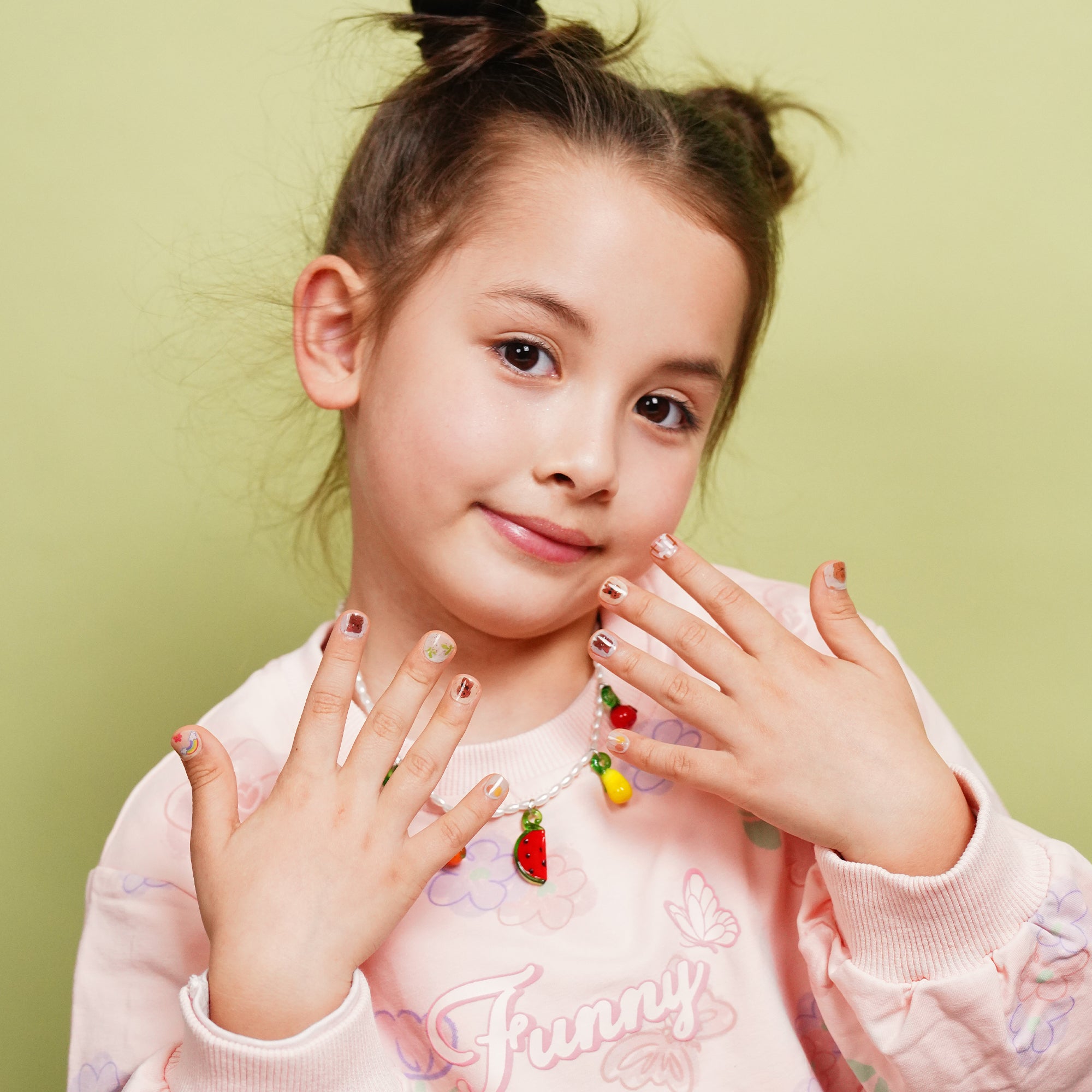 Adorable Gel Nail Strips for Kids | Furry Friend-2882