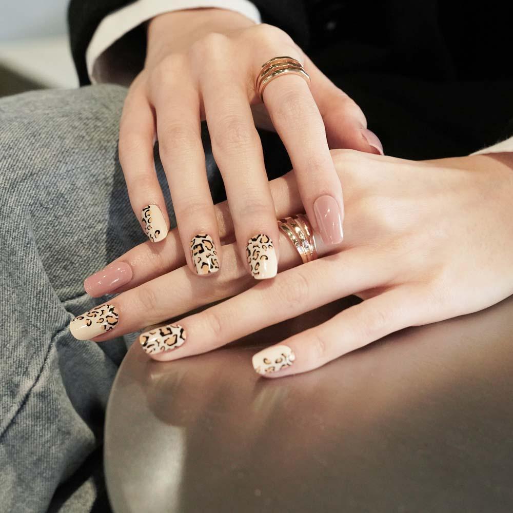 Summer Nail Collection | Cute colorful Leopard – BlueRest