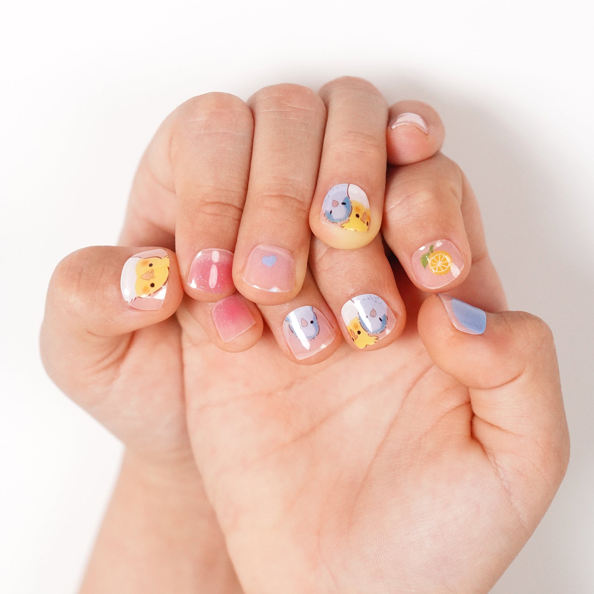 Fun Farm-Style Gel Nail Strips for Kids | Cluck Cute-2885