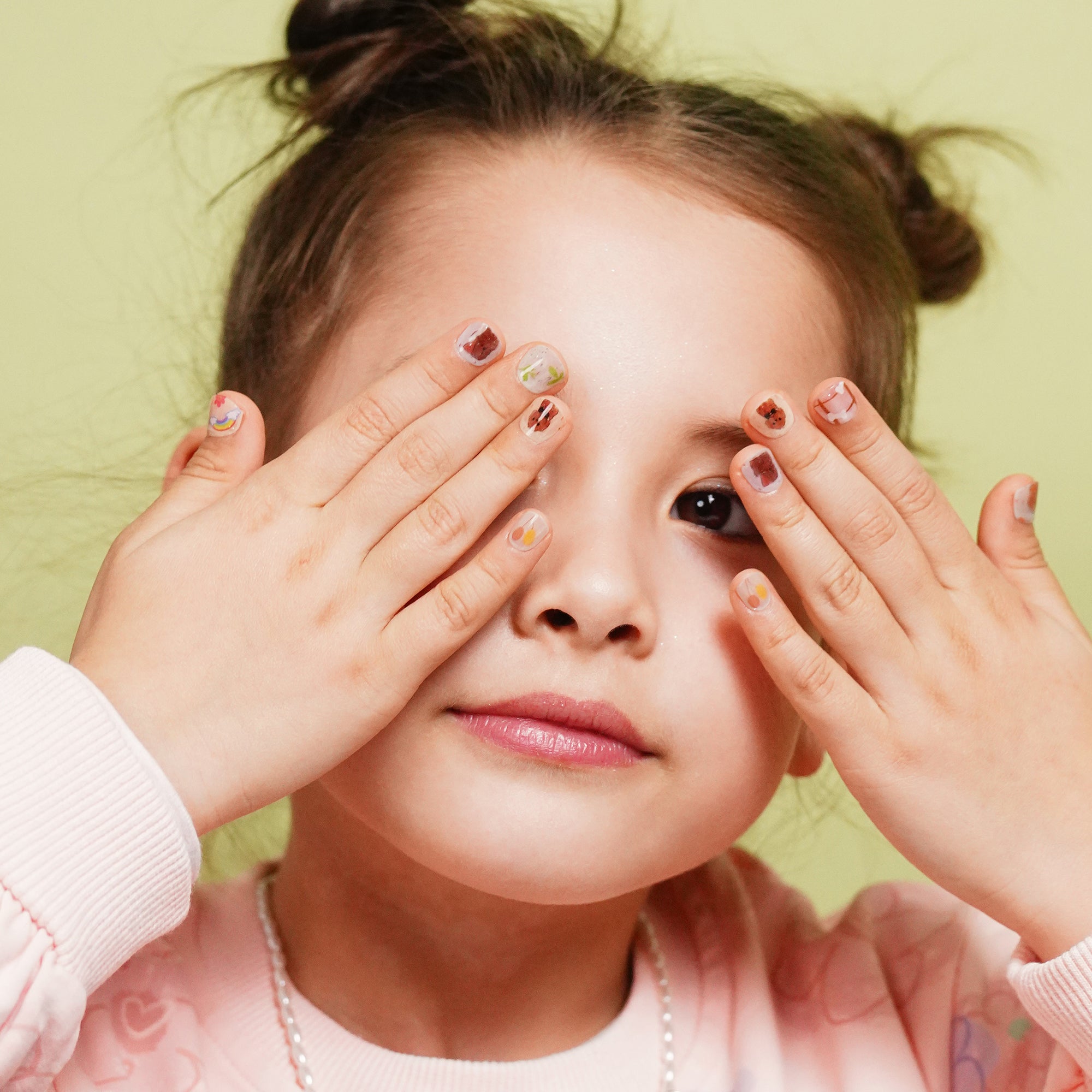 Adorable Gel Nail Strips for Kids | Furry Friend-2882