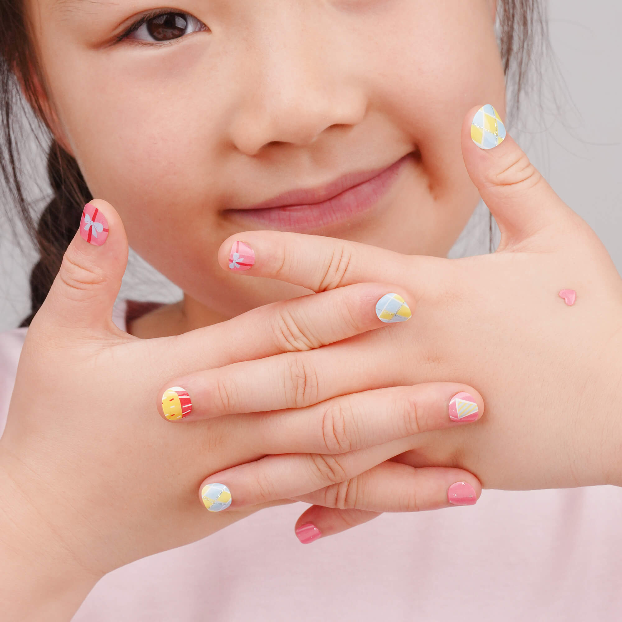 Colorful Celebration Kids Nail Wraps | Sweet Party - 2782