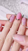 Pink Purple Ombre Glitter Marble Gel Nail Stickers | Sunset Love | Danni & Toni